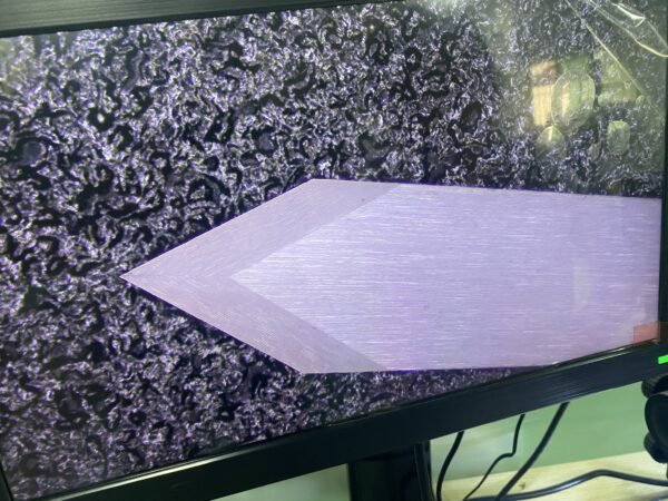 Sapphire Blade FUE under High Magnification